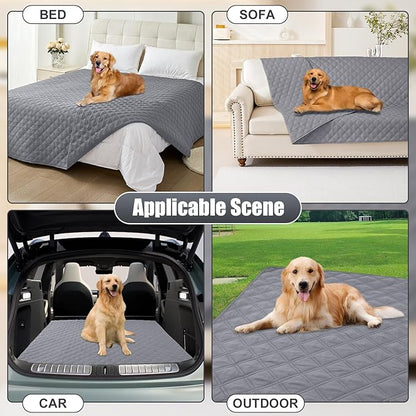 Smiry Waterproof Dog Bed Cover Pet Blanket, Soft Washable Dog Blanket - Image 7