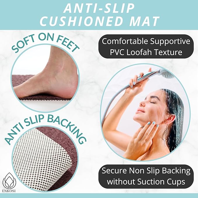 Non Slip Bathtub Mat Shower Mat - Image 2