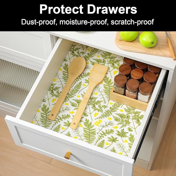Cooyes Shelf Liner Drawer Liners, Shelf Liners - Image 2