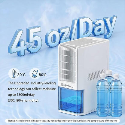 Max 45 oz/Day Dehumidifier for Home 1100 Sq Ft, EasyAcc Dehumidifiers for - Image 2