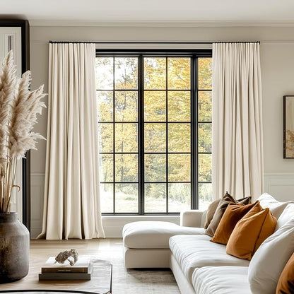 INOVADAY Thermal Sliding Door Curtains 100% Blackout Curtains - Image 2