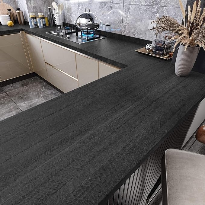 WESTICK Wood Peel and Stick Countertop Contact Paper Waterproof Wood Grain by WESTICK