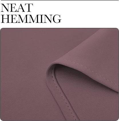 NICETOWN Dry Rose Blackout Curtains - Image 8