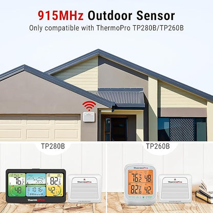 ThermoPro TX-7B Additional Outdoor Sensor Transmitter, Only - Image 2