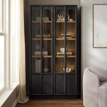 Modway Anwen 79" Wood Display Cabinet - Image 2