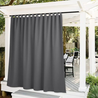 RYB HOME Outdoor Curtains Extra Long by RYBHOME