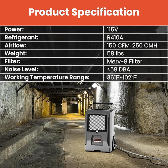 ABESTORM Hurricane DV Commercial Dehumidifiers - Image 7