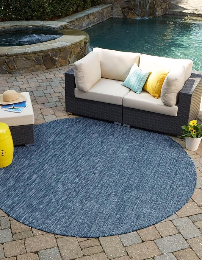 Unique Loom Outdoor Solid Collection Area Rug by UniqueLoom