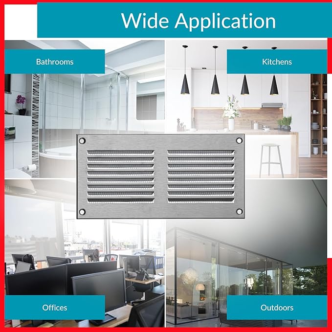 6x2 Vent Cover - HVAC Return Air Grille - Image 7