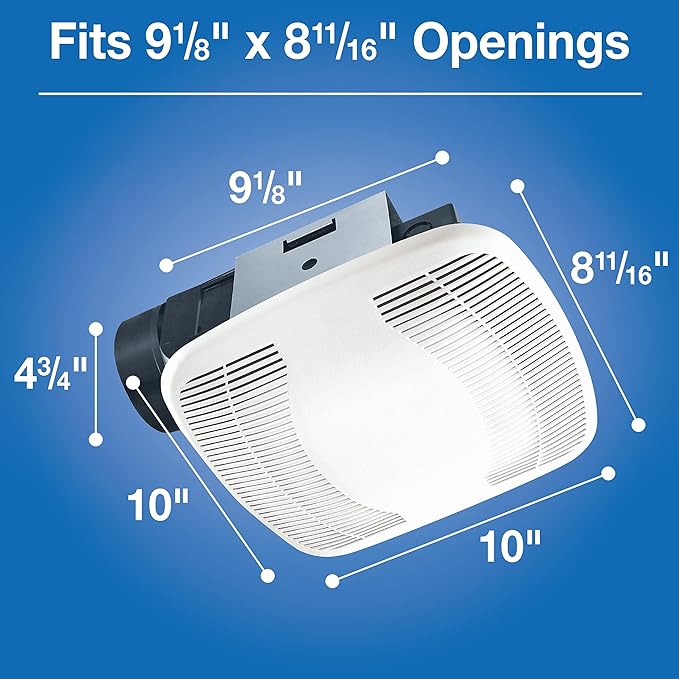 Air King BFQ50 ENERGY STAR® Qualified SNAP-IN Exhaust Fan, 50 CFM - Image 6