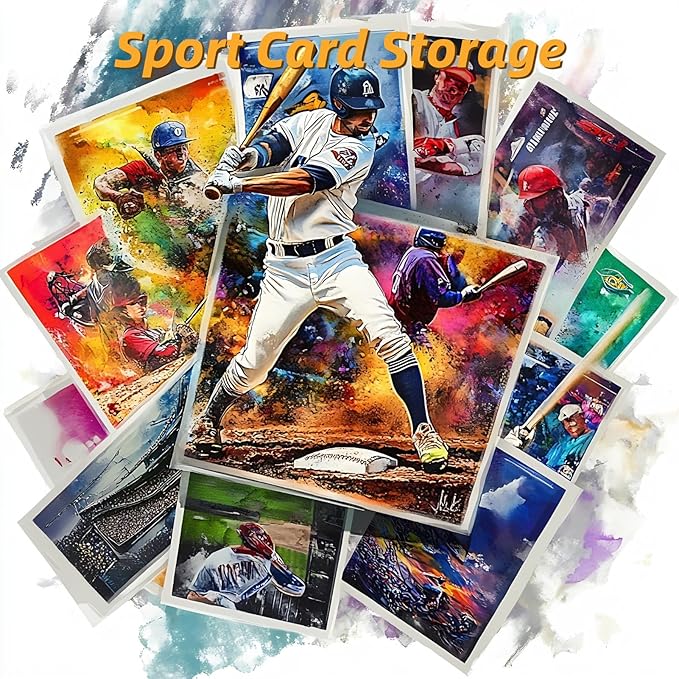 Bulk 600 Capacity Trading Cards Storage Box, in Total 25 Pack All White - Image 6