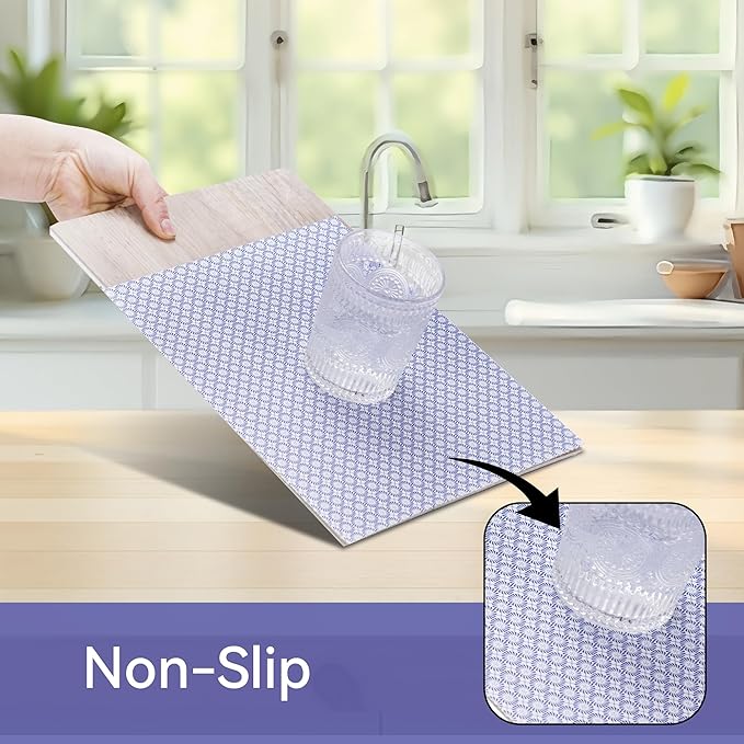FIFTY FEET 12"x120" Non-Adhesive Shelf Liner - Image 2