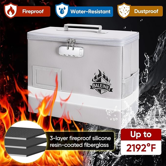 BALEINE Fireproof Document Box - Image 5
