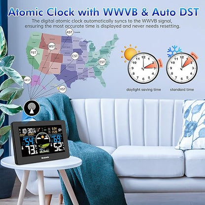 Weather Station Wireless Indoor Outdoor, Digital Thermometer - Image 3