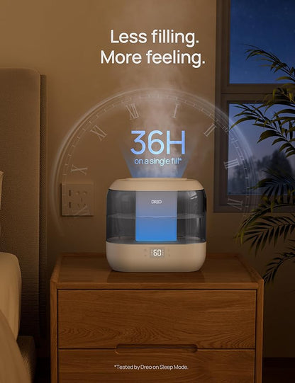 Dreo Smart Humidifiers for Bedroom, Top Fill 4L Supersized Humidifier Large Room - Image 7