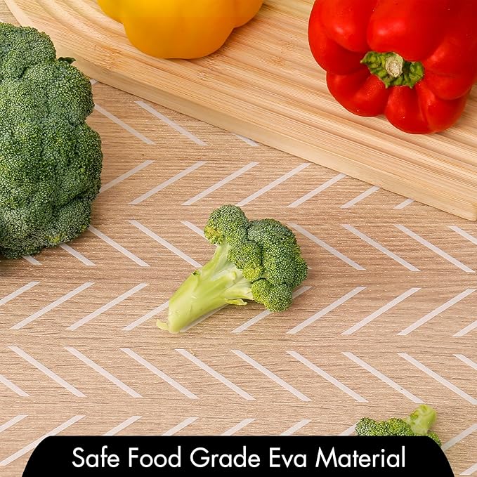 Cooyes Shelf and Drawer Liner for Kitchen Cabinets – Non-Adhesive, Waterproof - Image 6