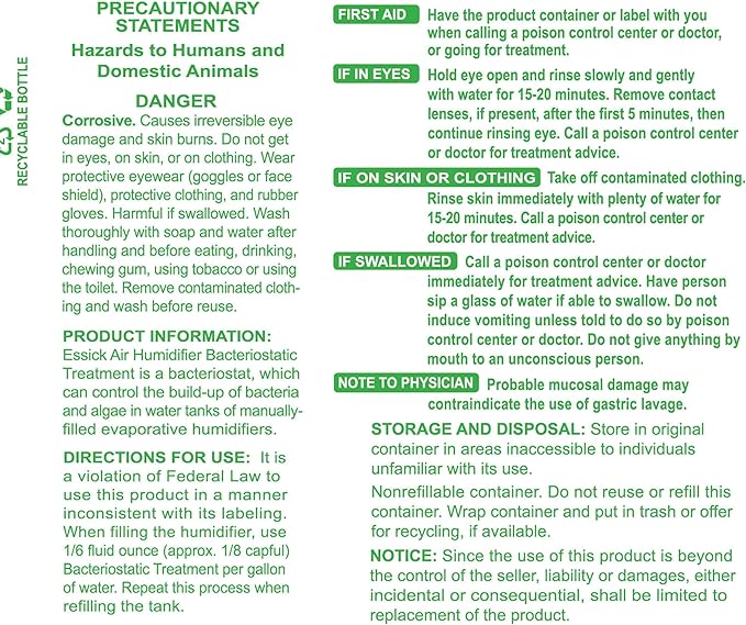 Lemon Fresh Humidifier Fragrance and Bacteriostat Combo Pack - Image 6