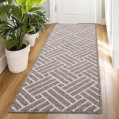 OLANLY Runner Indoor Door Mat, 70x23 Inch, Dirt Resistant and Absorbent by OLANLY