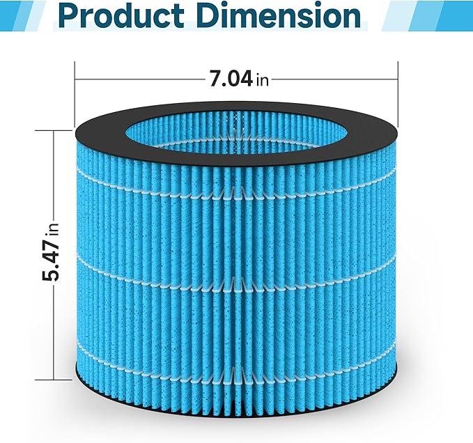 2 Pack MistAire Eva Replacement Filter Compatible - Image 4