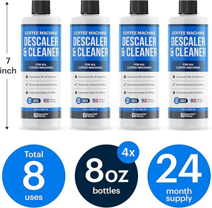 Essential Vales Descaling Solution Coffee Machine Descaler Cleaner - Image 3