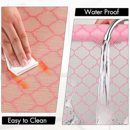 Cooyes Shelf Liner, Non Adhesive Drawer and Cabinet Liner, EVA Washable - Image 5