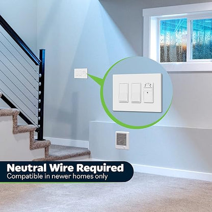 TOPGREENER Humidity Sensor and Fan Control Switch, Ventilation Fan Humidity - Image 5