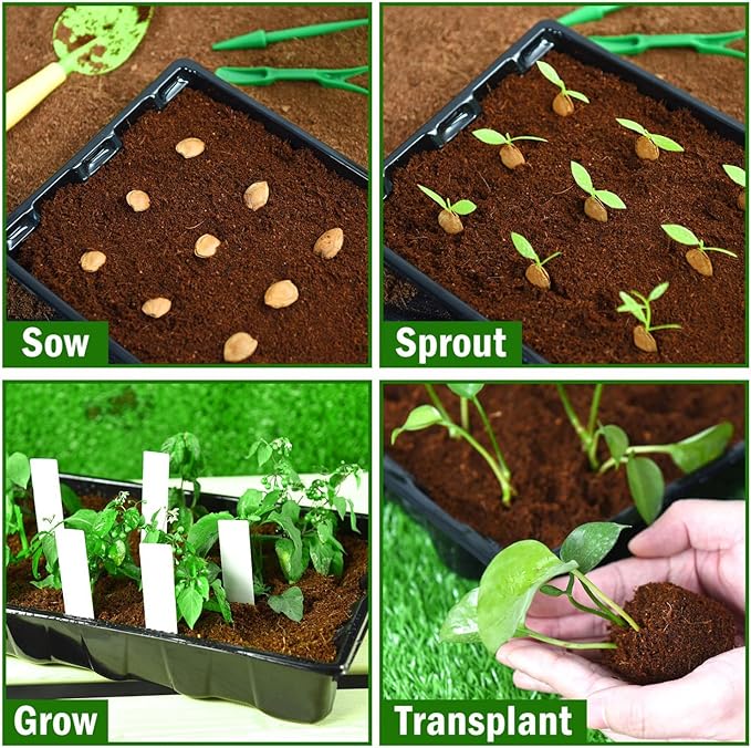 YoleShy 5 Packs Seed Starter Tray - Image 6