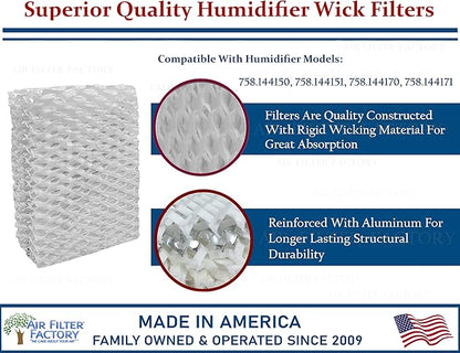 Air Filter Factory Replacement For 758.144150, 758.144151, 758.144170, - Image 2