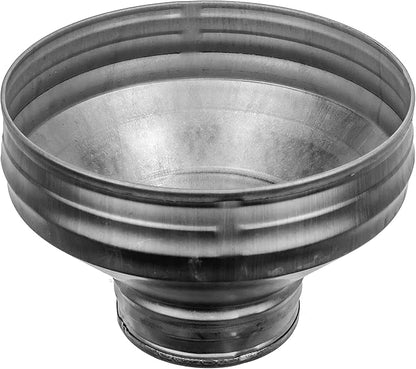 Vent Systems 8" to 4" Inch Duct Reducer Adapter – Galvanized Steel HVAC - Image 7