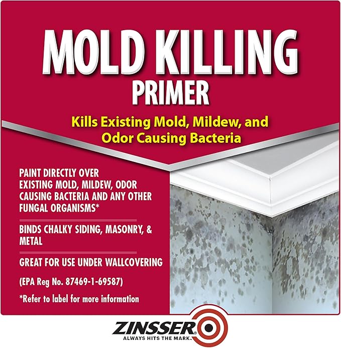 Zinsser 276049-2PK Mold Killing Primer, 2 Pack - Image 2