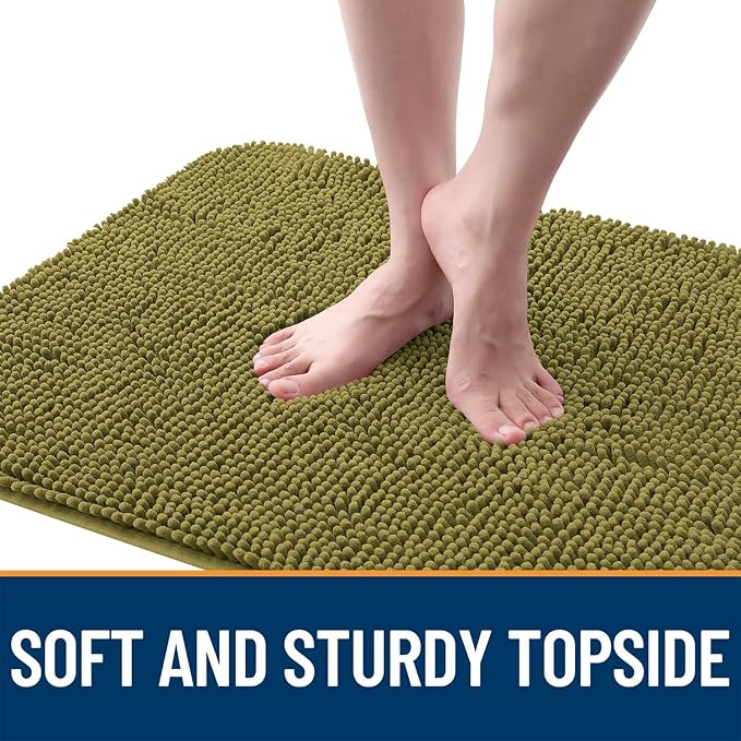 OLANLY Dog Door Mat for Muddy Paws 44x24, Absorbs Moisture and Dirt, Absorbent - Image 4