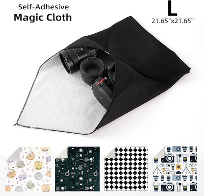Camera wrap, Protective Wrap, Magic Self-Adhesive Cloth, 21.65"x21.65" - Image 2