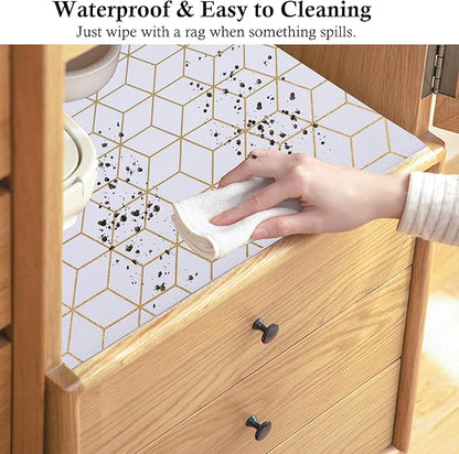 Cabinets Drawer Liner Non Slip 12 Inch Wide X 20 Ft Kitchen Shelf Liner Non - Image 5