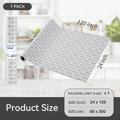 FIFTY FEET 24"x120" Non-Adhesive Shelf Liner - Image 5
