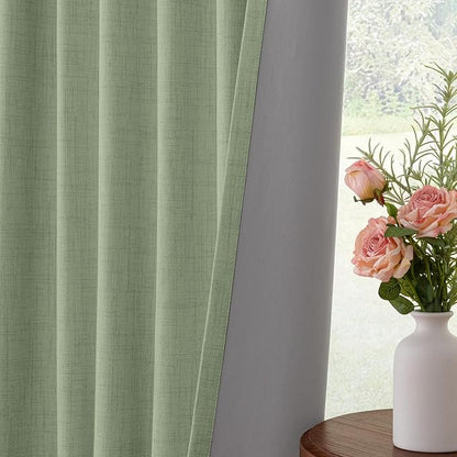 INOVADAY Thermal Sliding Door Curtains 100% Blackout Curtains - Image 5