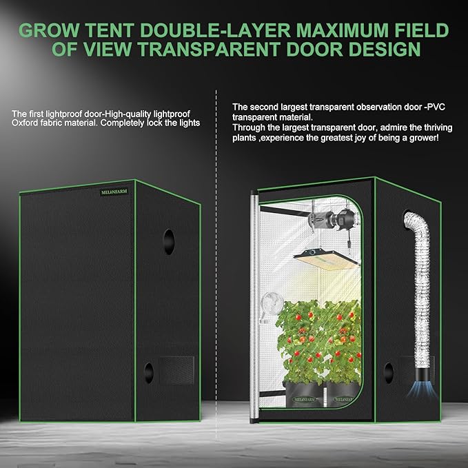 MELONFARM 2x2 Grow Tent, Growing Tent - Image 2