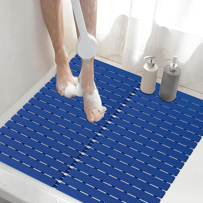 ​Shower Mat Non-Slip Bath Mat for Tub and Shower Stall, 200+ Suction Cups by BYTANA