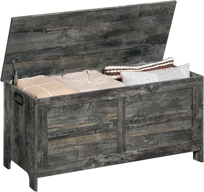 Storage Chest, 39.4” Large Toy Chest, Entryway Storage Trunk, Storage Bench - Image 4