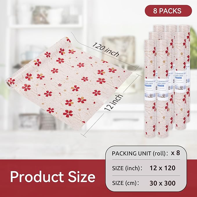 FIFTY FEET 12"x120" Non-Adhesive Shelf Liner - Image 5