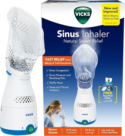 Vicks Sinus Inhaler, New & Improved Non-Medicated Steam Inhaler by VicksDevices