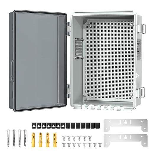Joinfworld Outdoor Electrical Box, Waterproof Electrical Box WiFi Enclosure by Joinfworld