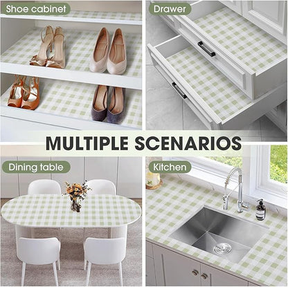 Drawer and Shelf Liner, Non-Slip Kitchen Cabinet Liners Non-Adhesive Thick - Image 9
