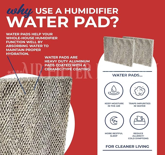 Air Filter Factory Replacement for HE200A, HE265B Honeywell Humidifier Water - Image 2
