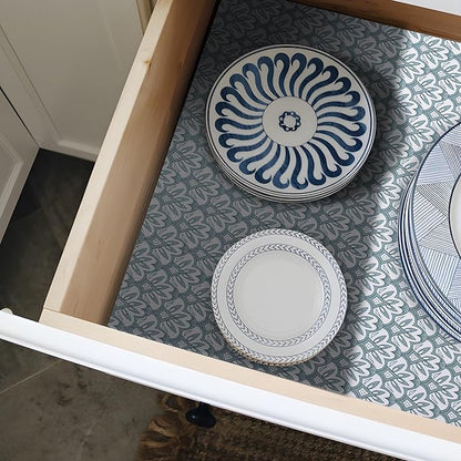 12" W x 120" L Floral Drawer and Shelf Liner - Image 8