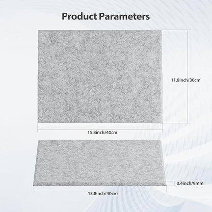 12 Pack Acoustic Panels Self Adhesive Sound Proof Foam, High Density Sound - Image 6