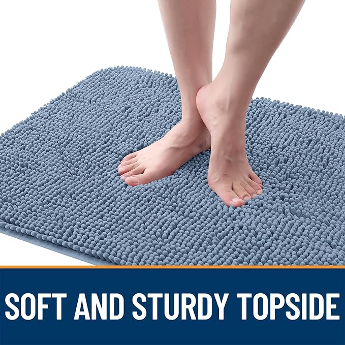 OLANLY Dog Door Mat for Muddy Paws 54x24, Absorbs Moisture and Dirt, Absorbent - Image 4