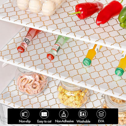 Cooyes Shelf and Drawer Liners for Kitchen Cabinets, Non Adhesive Cabinet Liner - Image 8