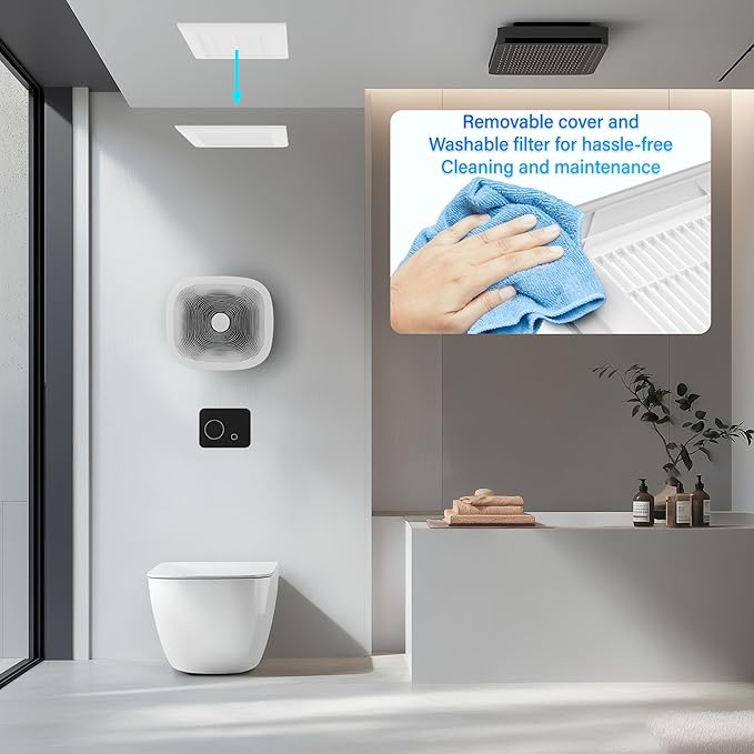 80CFM Bathroom Exhaust Fan - Image 6