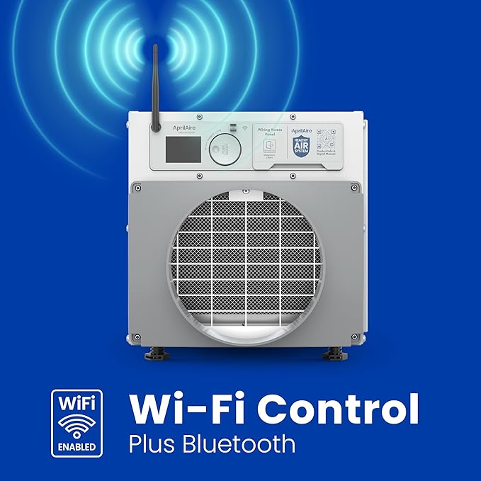 AprilAire E070W Smart Wi-Fi Crawl Space Dehumidifier, 70-Pint Commercial - Image 6