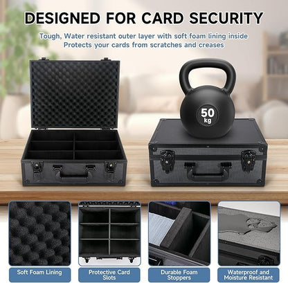 Trading Card Storage Box for 3" X 4" 35pt Toploaders 600+, Sturdy Secure Large - Image 3